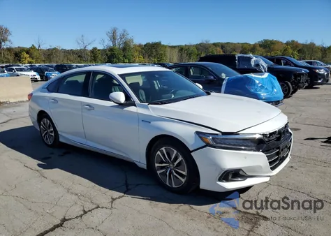 2022 Honda Accord Hybrid Exl from USA, damaged, VIN 1HGCV3F5XNA024957